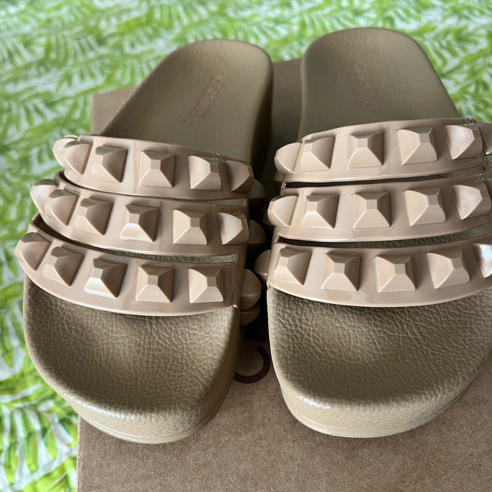 Carmen Platform Slide Sandals